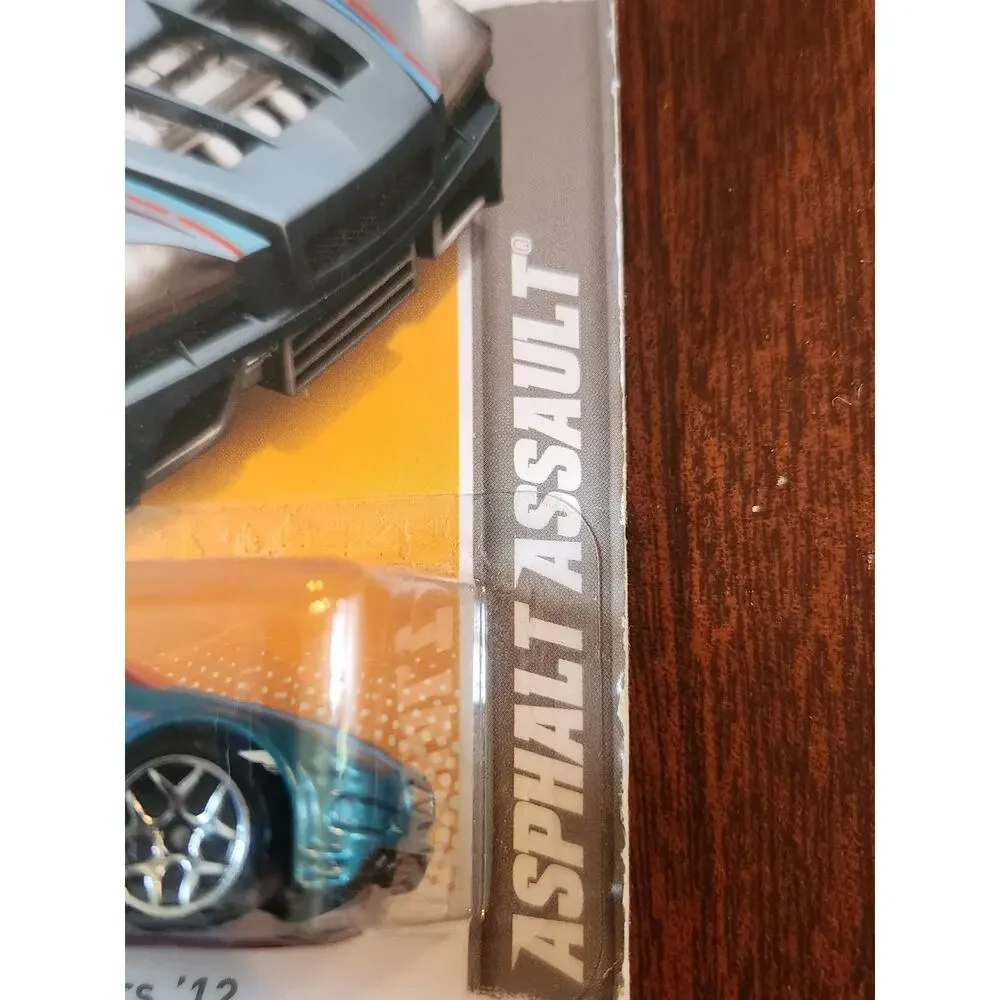 Hot Wheels Asphalt Assault HW Code Cars 2012 247/247 Teal Sealed